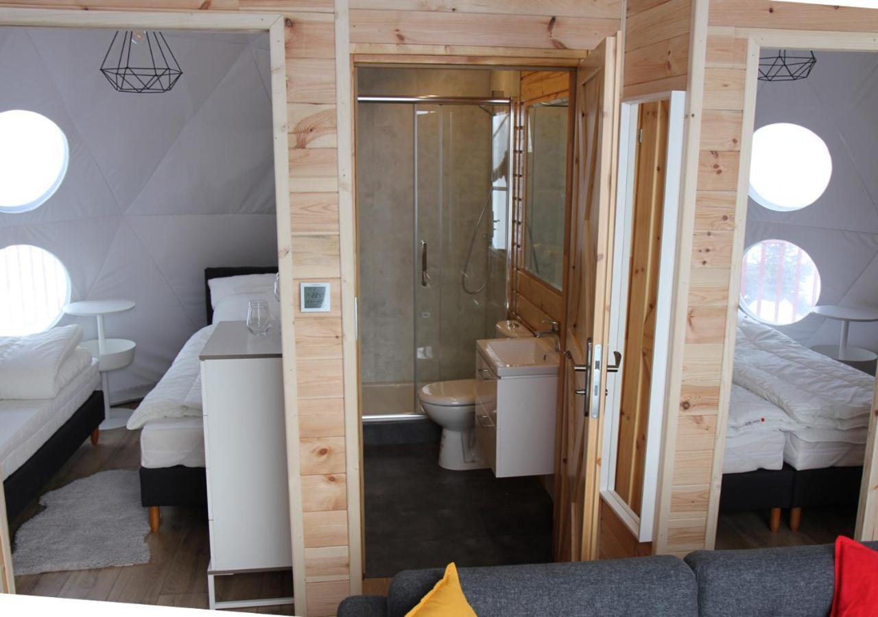 Glamping Gliczarow Klapnioki Bed & Breakfast Leśnica Dış mekan fotoğraf