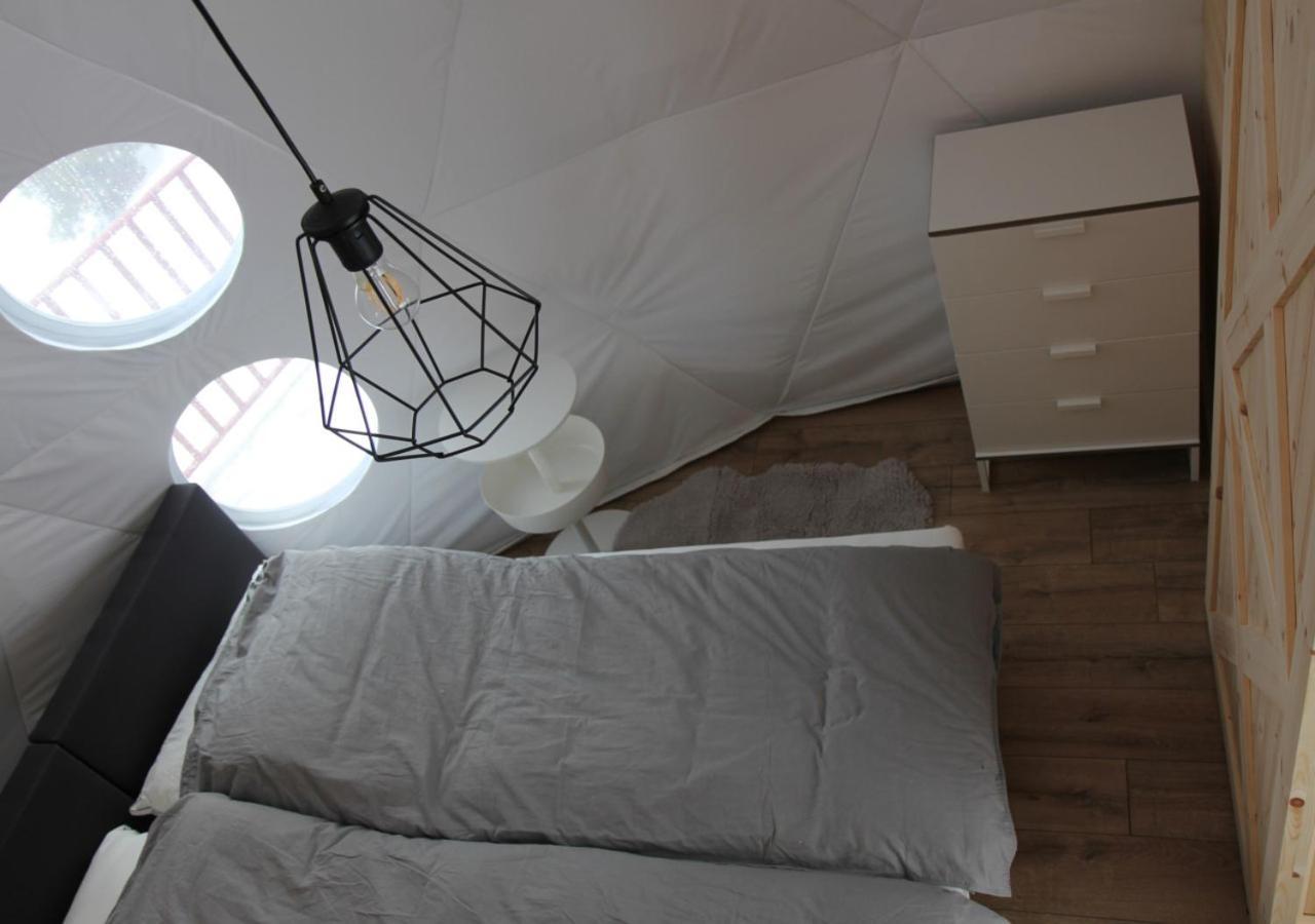 Glamping Gliczarow Klapnioki Bed & Breakfast Leśnica Dış mekan fotoğraf