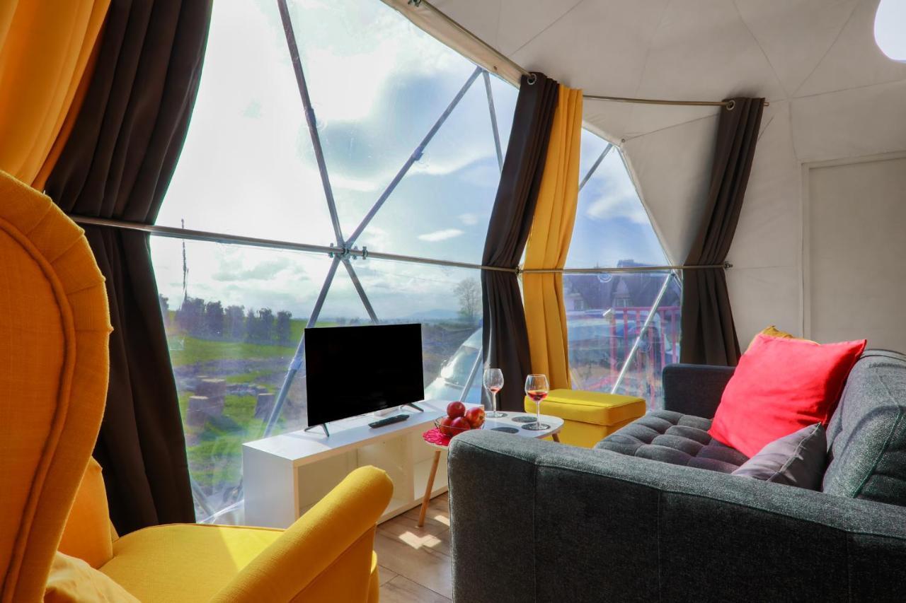 Glamping Gliczarow Klapnioki Bed & Breakfast Leśnica Dış mekan fotoğraf