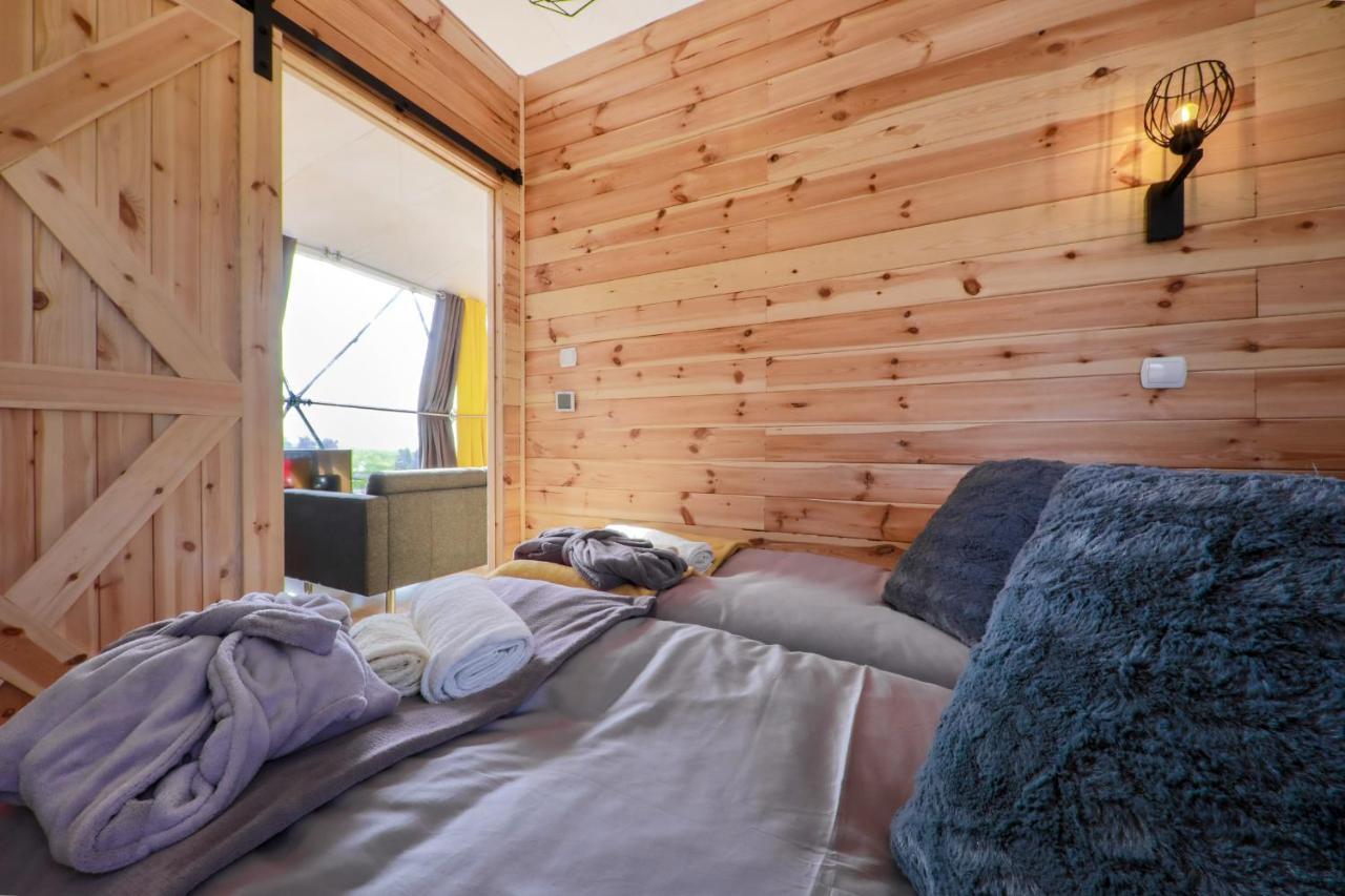 Glamping Gliczarow Klapnioki Bed & Breakfast Leśnica Dış mekan fotoğraf