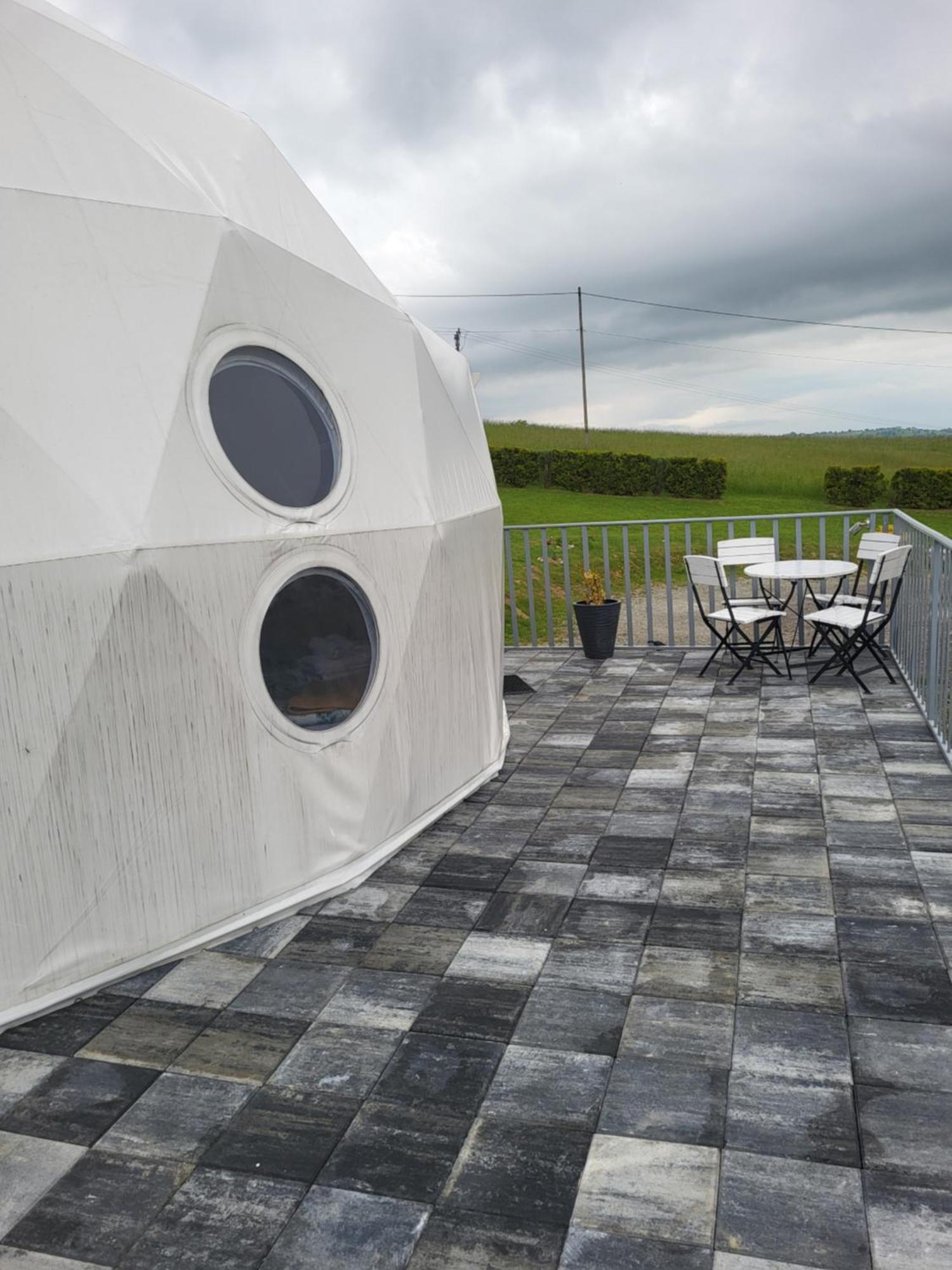 Glamping Gliczarow Klapnioki Bed & Breakfast Leśnica Dış mekan fotoğraf